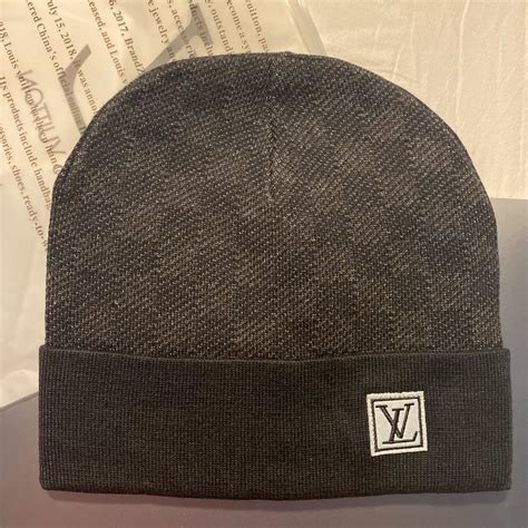 lv beanie bag|louis vuitton monogram beanie.